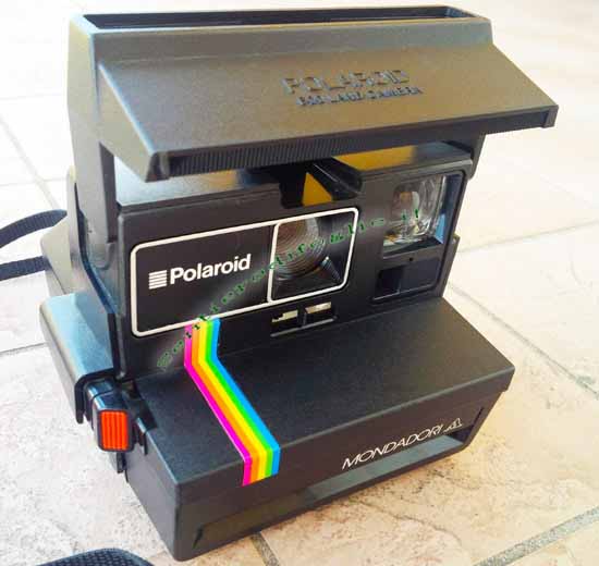 Fotocamera Polaroid 600 Mondadori Tracolla Automatica