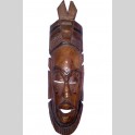 Maschera in Legno Etnica Artigianale 10x38cm