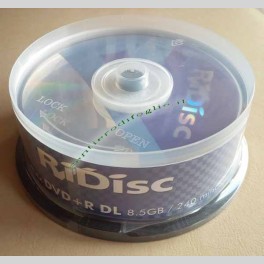 Dvd+R Ridisc 8.5gb Dual Layer 2.4x 240 Minuti Campana