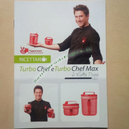 Ricettario Illustrato Turbo Chef Max Tupperware Collezione di Astuzie per Tritare e Frullare Amalgamare
