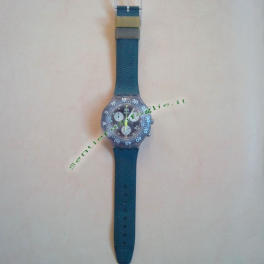 Orologio da Polso Swatch Aquachrono 1996 Sbn107 Yucca Cronografo 4 Jewels Vintage